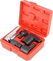 WhSunVo 5Pcs Oxygen Sensor Socket Removal Tool Metal Oxygen Sensor Socket Set Flexible Easy to Use Sleeve Set Easy to Install Removers Suitable for Car