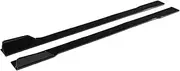 2m Car Side Skirt Extensions Spoiler Rocker Lip Compatible for Benz W205 W204 W203 W211 W212 W213 W117 C117 W176 Compatible for AMG Compatible for GTR Body Kit(Right Black)