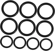 HEALEEP 100pcs Seal Rings Replacement Kit Assorted Gasket Extinguishers Rubber Sealing Gaskets for High Sealing Efficiency
