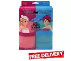 The Original Turbie Twist and Loop Super-Absorbent Hair Towel 2 Pack Assorted*
