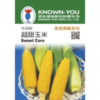 在飛比找iOPEN Mall優惠-【台灣出貨 附發票】超甜玉米 種子 20粒 菜籽 蔬果 玉米