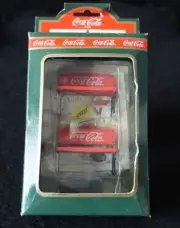 Coca-Cola Pause on the Park Bench Towne Square Collection 1992 in Box!