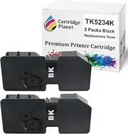 Cartridge Planet 2-Pack Black Non-Genuine Toner Cartridge for Kyocera TK-5234K TK5234K (2,600 Pages) for M5521CDN M5521CDW P5021CDN P5021CDW