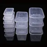 免運 透明塑膠盒 透明餅乾盒 透明盒 餅乾盒 塑膠盒 野餐盒 外帶盒一次性餐盒打包盒快餐便當湯碗透明外賣飯盒
