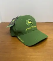 John Deere Green Baseball Style Cap “Nothing Runs Like A Deere” Agricultural Hat