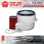 Sakura Oil Air Fuel Filter Service Kit for Isuzu Elf250 TLD 1972-1978