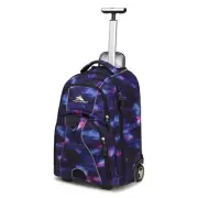 High Sierra Freewheel Wheeled Rolling School Backpack Carry-on Bag Cosmos Galaxy