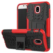 MCC Heavy Duty Samsung Galaxy J5 Pro 2017 Shockproof Case Cover J530 F/Y [Red]