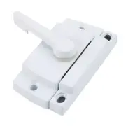 Zinc Alloy Vertical Horizontal Sliding Windows Sash Lock Keeper White