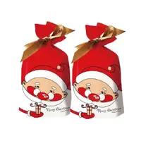在飛比找momo購物網優惠-【WARM DAY LIFE】2組入 聖誕款抽繩糖果袋 一組