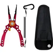 Fishing Pliers Saltwater Resistant Multitool Kit Hook Remover Split Ring Sheath