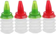 CRILSTYLEO 2sets Cookie Decorating Kit Icing Bottles for Baking Cake Decoration Confectionery Nozzles 2pcs*2 Random Color