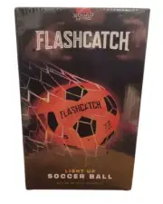 Squad Hero FlashCatch Light Up Soccer Ball Glow In The Dark #5 Official Size New