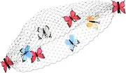 [VALICLUD] Butterfly Mesh Bridal Veil Wedding Accessory Butterfly Hair Ornament for Bride