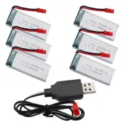 3.7V 800mAh 25C 752555 Lipo Battery JST For JJRC H11C H11D RC Quadcopter Drone