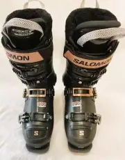 Salomon Women's S/Pro Alpha 90 GW Snow Ski Boots Rose Gold Metallic 24.5 NEW