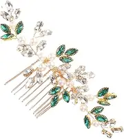 MERRYHAPY Bridal Hair Comb: Wedding Headpiece For Bride - Rhinestone Decorative Accessories For Women And Bridesmaids - Wedding Hair Piece For Brides