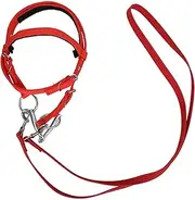 Horse Headstall and Reins - Adjustable Rope Horse Bridle Reins | Safety Rein with Snaps, Animal Harness Ranch Rope for Stable Riding