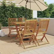 Garden Dining Set Table and Chairs Furniture Patio Solid Wood Eucalyptus vidaXL