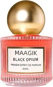 [Maagik] Eau De Parfum for Women-10 famous Parfum For Women, Long Lasting Women's Perfume, Suitable for dating, giving gifts to girlfriends, holiday gifts, Christmas1.52 oz(45ml) (BLACK OPIUM)