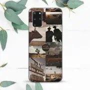 Western Collage Trendy Cowboy Retro Case For Samsung Note 20 S21 S22 S23 S24 FE
