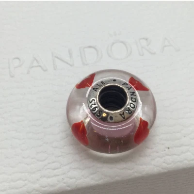 Pandora Kisses All Around Murano Glass Charm