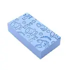 Bath Sponge Body Exfoliating Dead Skin Massager Cleaning Brushes (Blue)