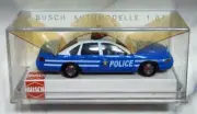 Busch 47609 Chevrolet Caprice US Police Car Blue 1:87 HO Scale