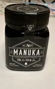 Kiva Raw Manuka Honey - Certified UMF 15+, MGO 514+ 100% Pure Genuine New Bottle