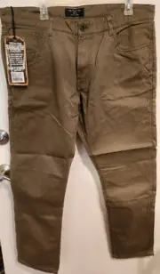 New Matchstick Match Stick Argus Slim Pants Men's Grayish Green Size 38 NWT 8102