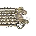 Curtain Rod Set, Extendable from 165cm to 320cm