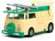 Jada Toys - 1:32 Hollywood Rides - TMNT Party Wagon [New Toy] Figure, Collecti