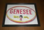 GENESEE BEER & ALE FRAMED COLOR AD PRINTS - YOUR CHOICE $11 each