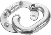 jojofuny Stainless Steel Chain Connector Link Quick Release High Strength Coupler for Heavy Duty Applications User-Friendly Design for Frequent Adjustments Corrosion-Resistant