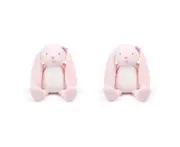 2x The Peanutshell Whisper Butterfly Bunny Soft Toy Plush Infant/Baby Nursery