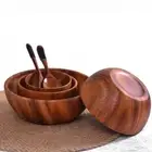 Container for Noodles Rice Soup Salad Tableware Wooden Bowl Bowl Ramen Bowls