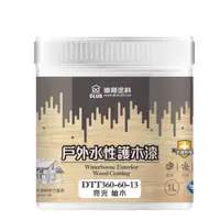 在飛比找蝦皮商城優惠-德寶 水性戶外護木漆 柚木亮光 1L