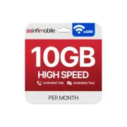 Prepaid Unlimited Plan: 1 Month | 10GB High-Speed Data Per Month | Unlimited ...