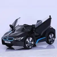在飛比找PChome商店街優惠-BMW-I8兒童電動車-黑色(附遙控)-LW480QG(雙驅