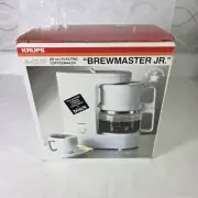 Krups Brewmaster Jr 4-CUP Coffee Maker 170 Black RARE