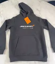 Castore McLaren Team Core Essentials Junior Hoodie - Phantom Grey - Junior Sizes