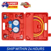 A/C Gauge Set Manifold Gauges Freon Charge for R134a R12 R22 R502 Refrigerant AU