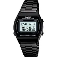 在飛比找ETMall東森購物網優惠-CASIO 卡西歐 經典標準電子錶-黑(B640WB-1A)