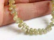 2x2.5mm-2x3mm Yellow Diamond Faceted Briolette Beads Natural Sparkling Tear Drop