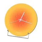 Large Round Clock 12Inch Sunset Wall Clock Quiet Movement for Living Room