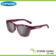 Tifosi Cycling Sunglasses - Swank - Smoke Lens Cycling Glasses - Pink Confetti