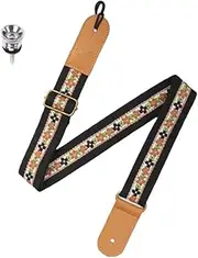 Perfeclan Ukulele Strap,Adjustable,Strong,Portable Nylon Soft Shoulder Strap Shoulder Belt for Concert Tenor Soprano Baritone Accessory