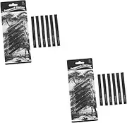 12 Pcs Sketch Carbon Square Bars Artists Charcoals Drawing Supplies Painting Sticks Black Coal Sticks Sketching Charcoals Sketch Charcoal Sticks Painting Tools Sketching Supplies