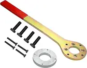 PEATOVIE Crank Pulley Tool Holder Screw Wrench Compatible with Subaru Imprezas EJ Engines Only, Legacy, Baja, Outback, Forester, SVX