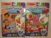 Melissa & Doug Set of 2 BLUES CLUES & YOU! Water Wow! ALPHABET AND SHAPES